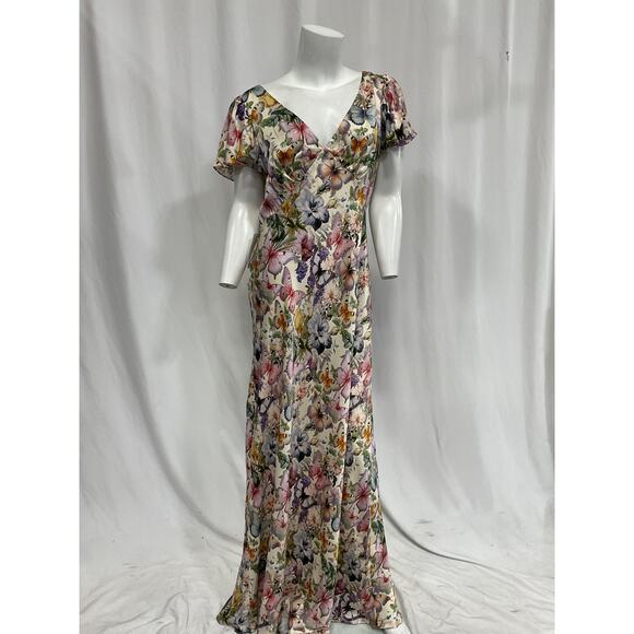 Butterfly Botanics Flutter Slip dress - Picture 2 of 5